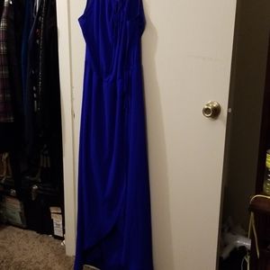 Blue dress